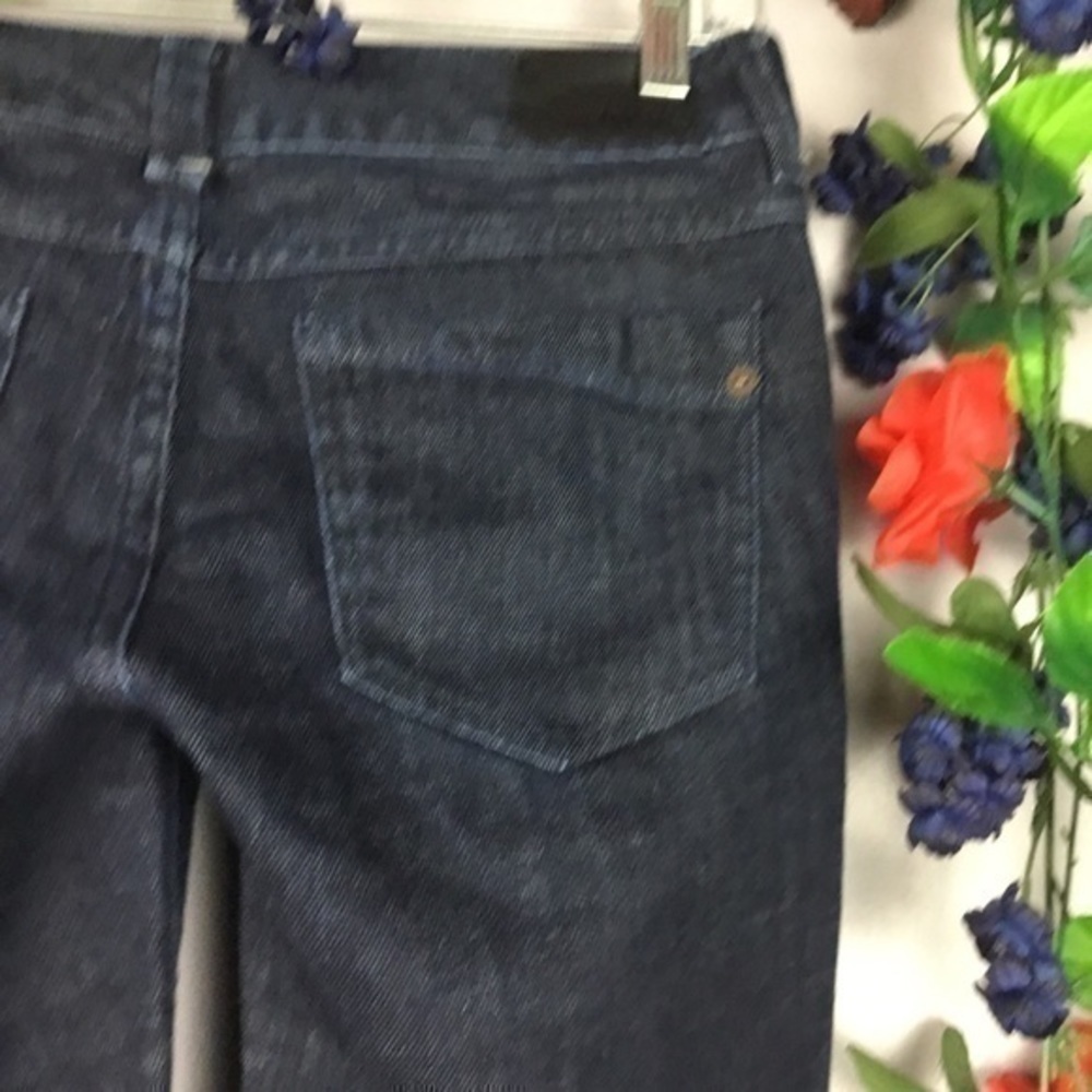LIKE NEW EXPRESS ZELDA SKINNY Dark Wash Jeans Size 4 x 33 - Picture 8 of 14